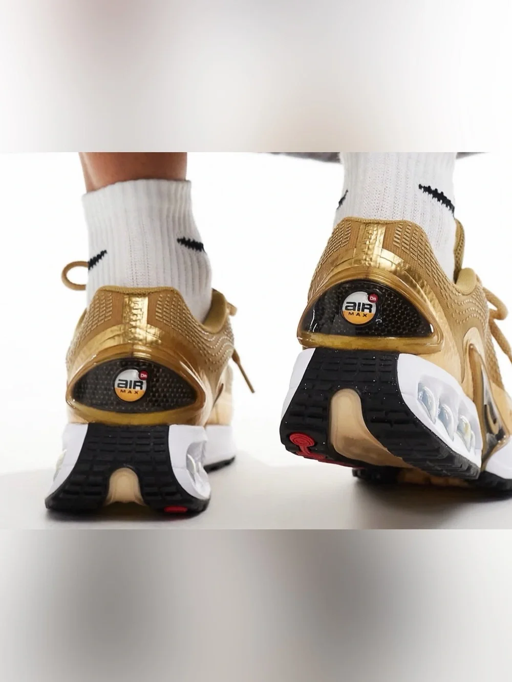 Nike Metallic Gold Running Sneakers
